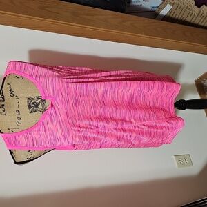 2x RBX racerback hot pink tank top.